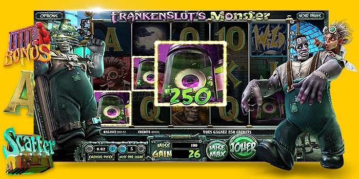 Machine à sous Frankenslot's Monster de Betsoft Gaming - Bandit Manchot gratuit