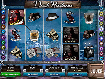 Machine à sous en ligne Dark Harbour sur Cosmik Casino