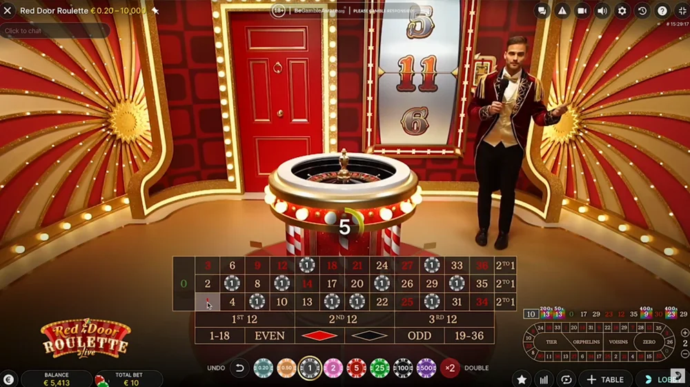 Jeux Live du Casino en ligne Betzino