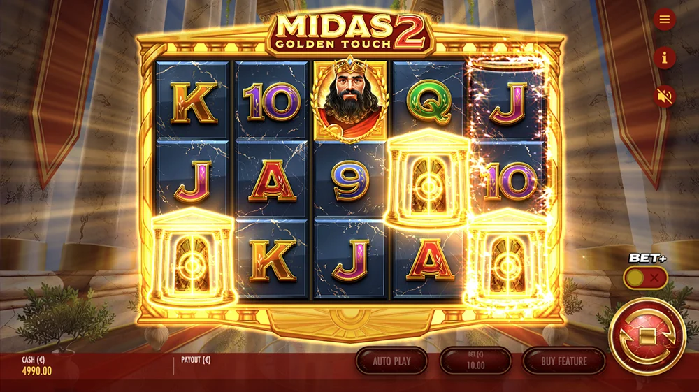 Comment gagner machine à sous Midas Golden Touch 2