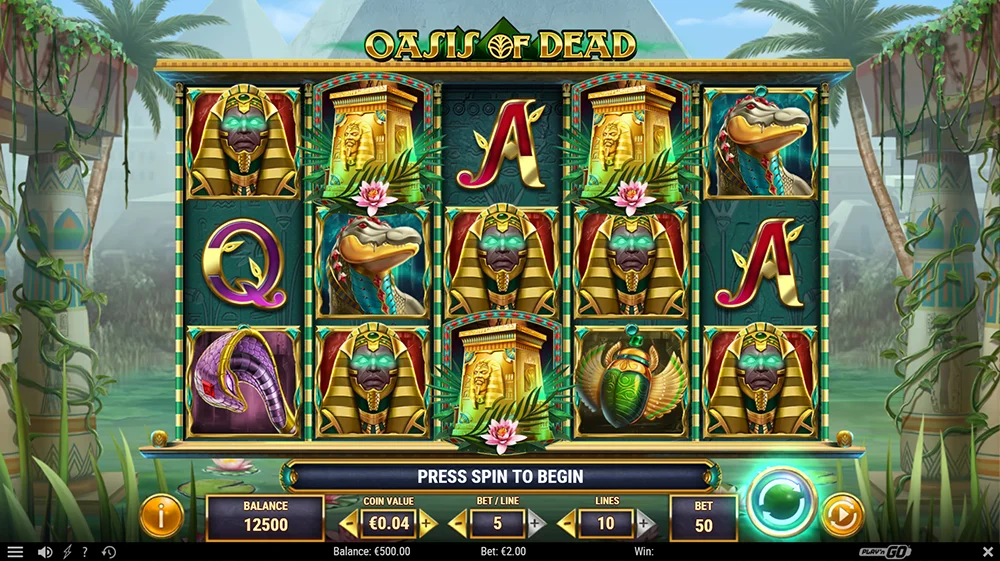 Gagner de l'argent sur la machine à sous rentable Oasis of Dead