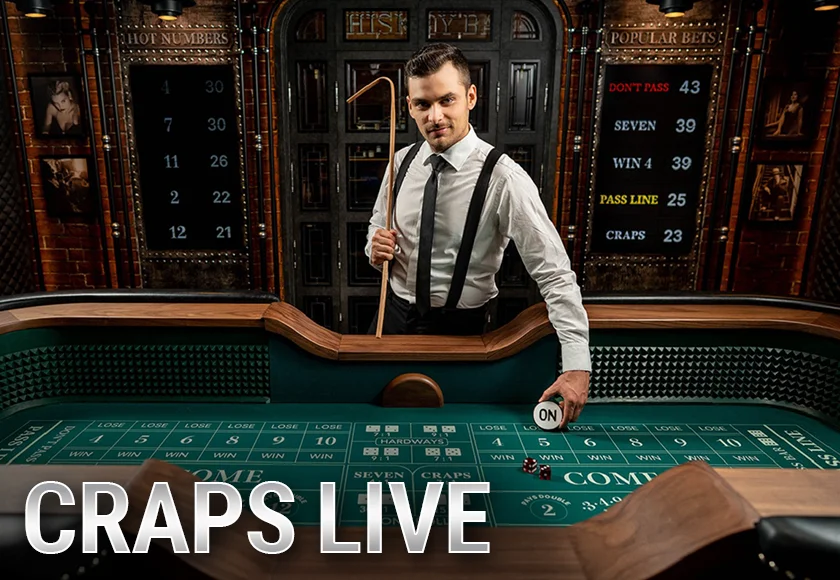 Jouer au Craps en direct