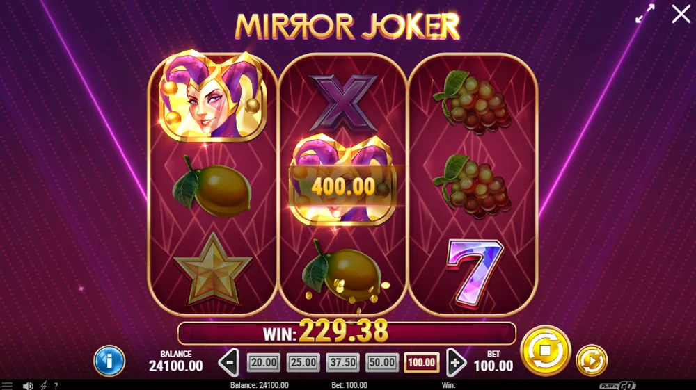 Mirro Joker gameplay jeu web