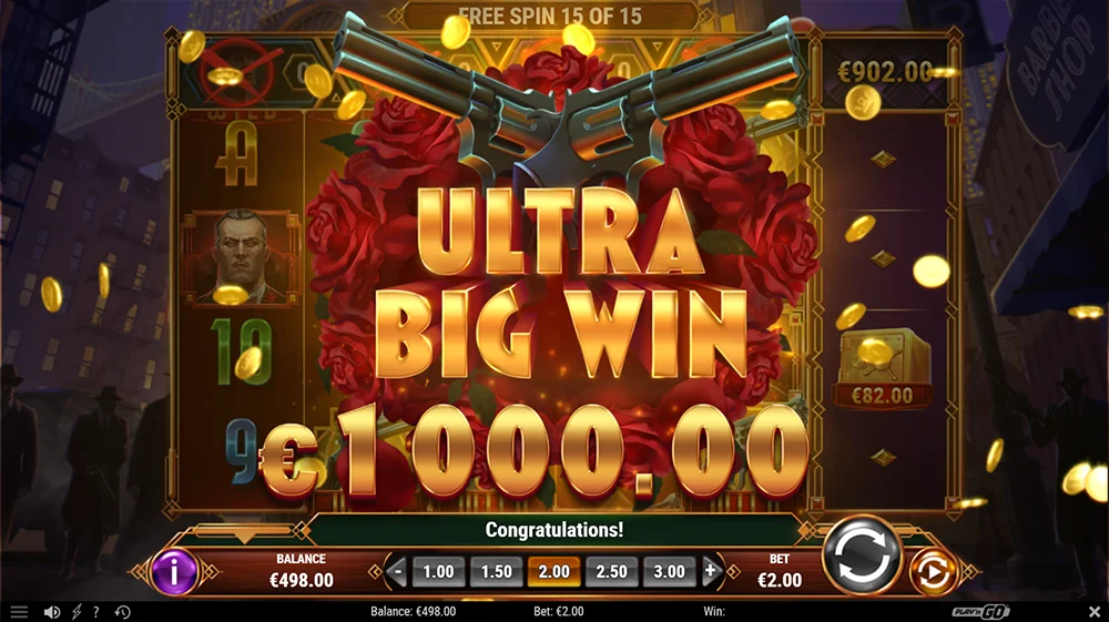 Ultra Big Win jeu vidéo Mafia Gold Play'n Go