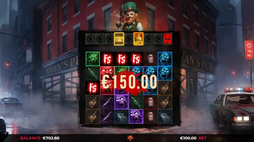 Gameplay du jeu de casino Lucky Apocalypse