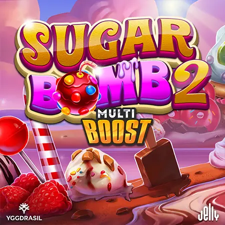 Yggdrasil et Jelly annoncent la sortie de la suite de la machine à sous Sugar Bomb !